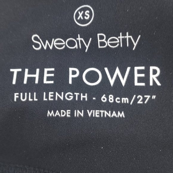 Sweaty Betty The Power Womens XS Green Snake Pattern Yoga Stretch Leggings - Picture 4 of 4